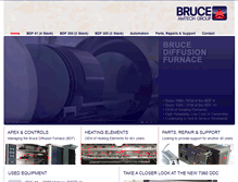 Tablet Screenshot of brucetechnologiesinc.com